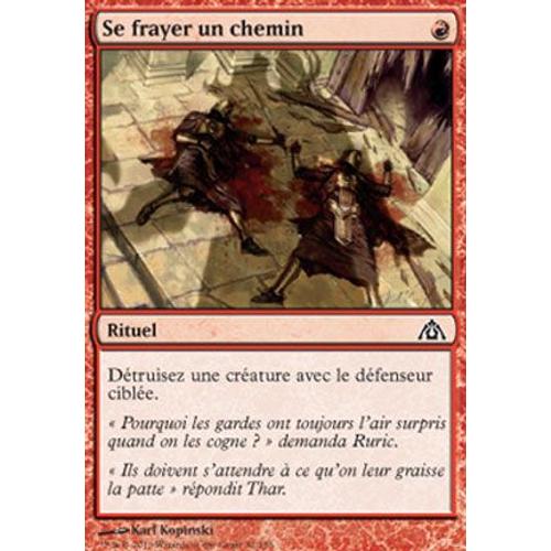 Se Frayer Un Chemin - Le Labyrinthe Du Dragon - C - Magic Mtg