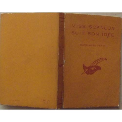 Miss Scanlon Suit Son Idée   de DISNEY (Doris miles)   Format Beau livre (Livre)