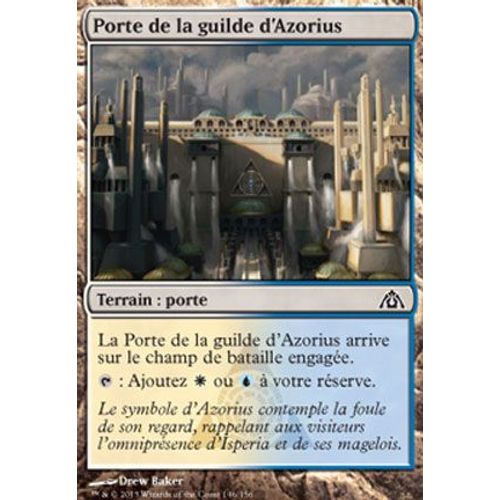 Porte De La Guilde D'azorius - Le Labyrinthe Du Dragon - C - Magic Mtg
