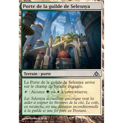 Porte De La Guilde De Selesnya - Le Labyrinthe Du Dragon - C - Magic Mtg