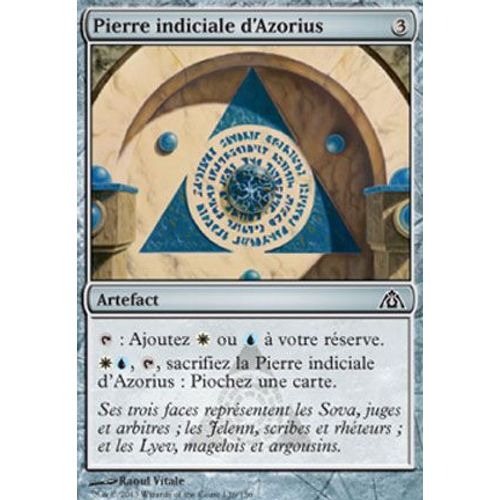 Pierre Indiciale D'azorius - Le Labyrinthe Du Dragon - C - Magic Mtg