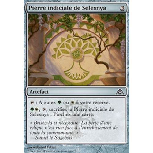 Pierre Indiciale De Selesnya - Le Labyrinthe Du Dragon - C - Magic Mtg