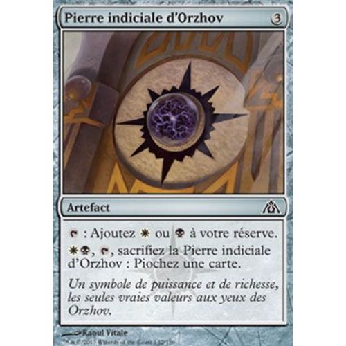 Pierre Indiciale D'orzhov - Le Labyrinthe Du Dragon - C - Magic Mtg
