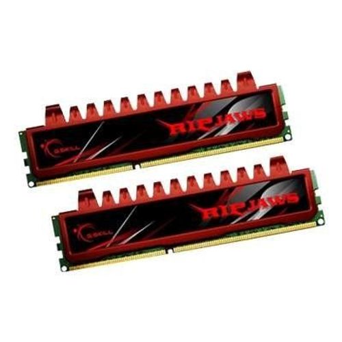 G.Skill Ripjaws - DDR3 - kit - 8 Go: 2 x 4 Go - DIMM 240 broches - 1600 MHz / PC3-12800 - CL9 - 1.5 V - mémoire sans tampon - non ECC