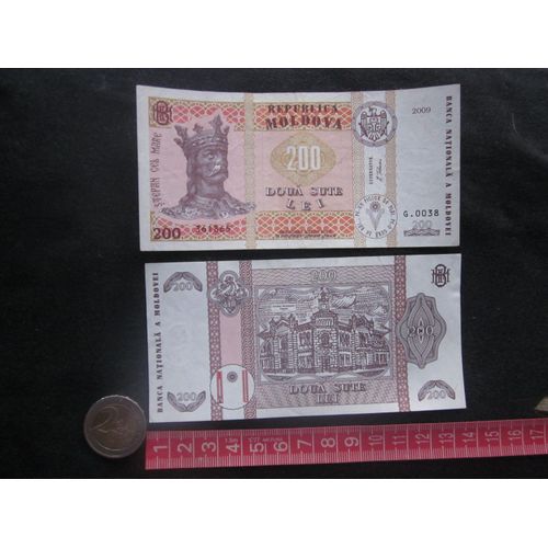 Billet De 200 Lei Moldavie 2009