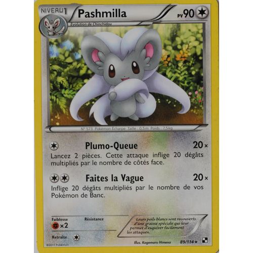 Pashmilla "Noir Et Blanc"-89/114-Rare-90pv