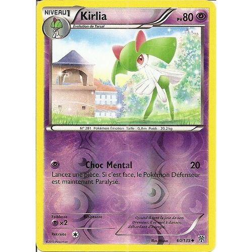 Kirlia Reverse 60/135 - Tempête De Plasma