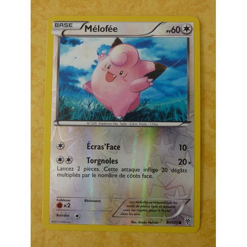 Mélofée Reverse 97/135 - Pokemon Tempête Plasma