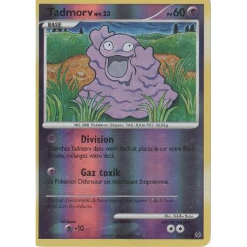 Carte Pokémon "Tadmorv Niv.23" Pv60 Holo Reverse 75127