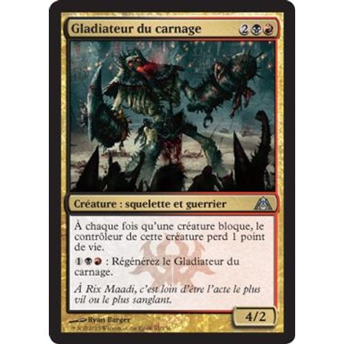 Gladiateur Du Carnage - Le Labyrinthe Du Dragon - U - 61/156