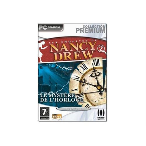 Les Enquêtes De Nancy Drew 2 Le Mystère De L'horloge Premium Collection - Ensemble Complet - Pc - Cd - Win - Français