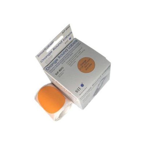Seiko Instruments SLP-RDO - Étiquettes rondes - orange - diamètre 54 mm 120 étiquette(s) ( 1 rouleau(x) x 120 ) - pour Smart Label Printer 440, 440 Office Administration Pack, 450, 620, 650...