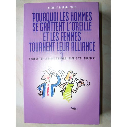 Pourquoi Les Hommes Se Grattent L'oreille Et Les Femmes Tournent Leur Alliance?