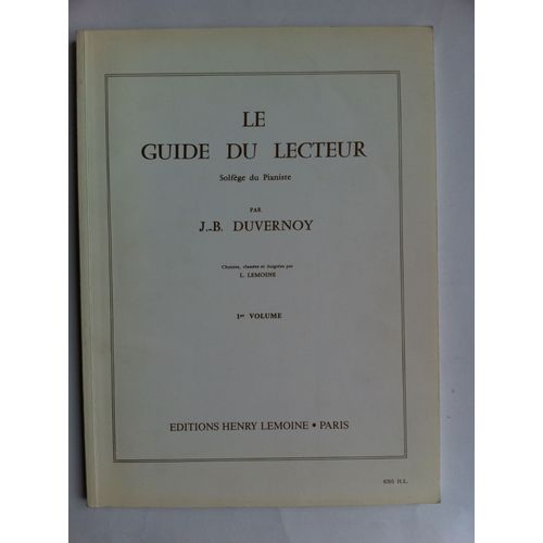 Le Guide Du Lecteur