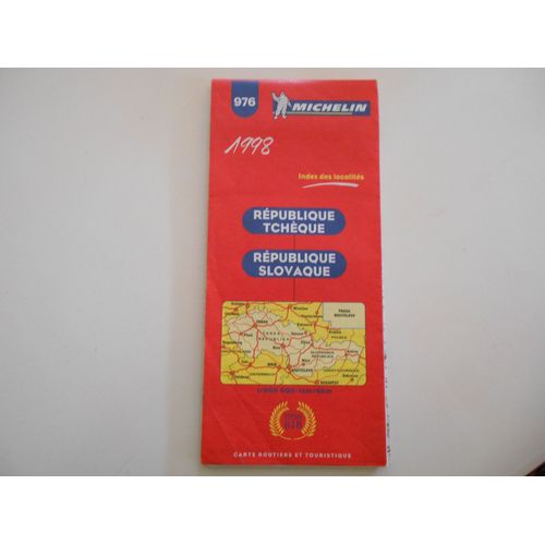 Carte Routière République Tchèque