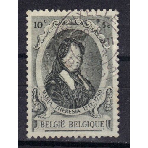 Belgique 1941 : Marie-Thérèse D'autriche Par J. Ducreux - Timbre Oblitéré