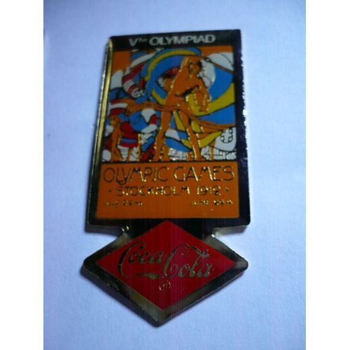 Pin's Coca-Cola Jo Stockholm 1912