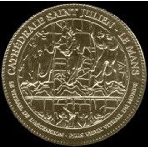 2013 Monnaie de Paris Vitrail de l'Ascension 72 LE MANS Cathédrale St-Julien 