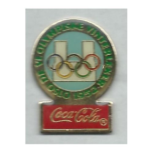 Pin's Coca-Cola Jo Oslo 1952