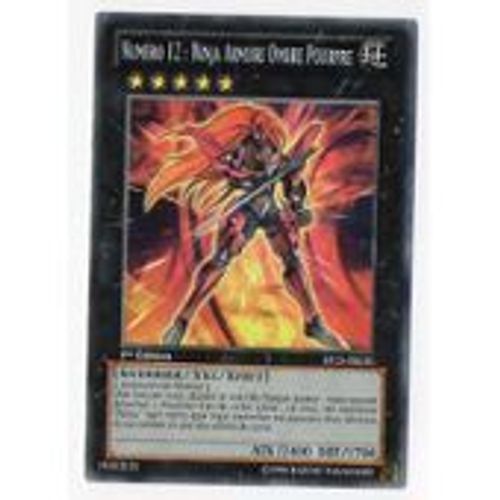 Numéro 12: Ninja Armure Ombre Pourpre (Starfoil) Sp13-Fr030 Yu-Gi-Oh!