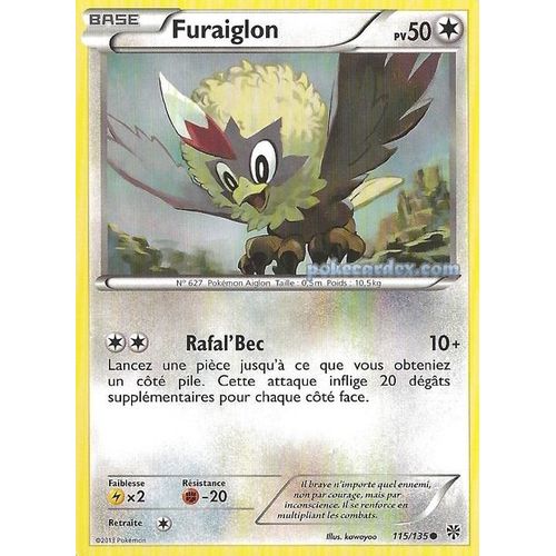 Furaiglon 115/135 - Pokemon Tempête Plasma