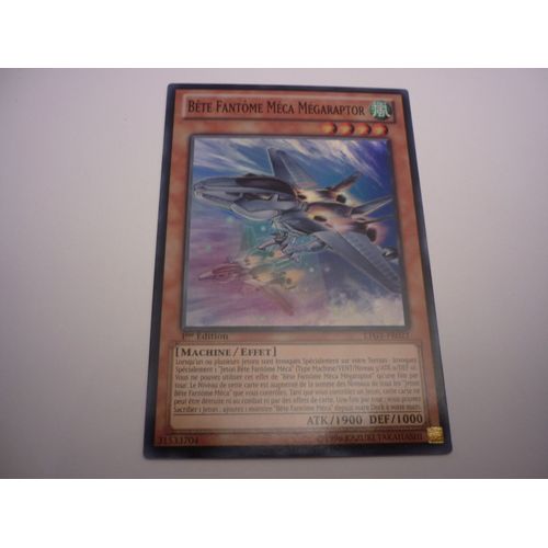 Bete Fantome Meca Mégaraptor - Ltgy Fr021- Super Rare
