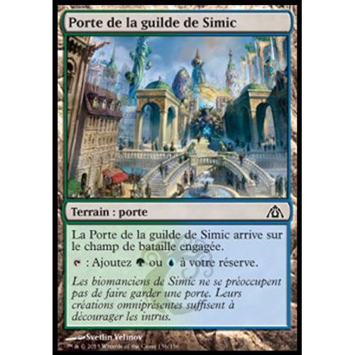 Porte De La Guilde De Simic - Le Labyrinthe Du Dragon - C - 156/156