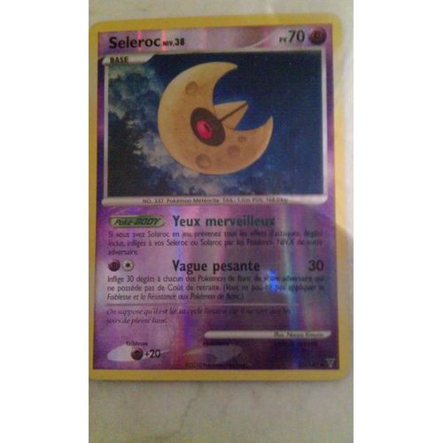 Carte Pokemon : Seleroc 70pv - Platine "Vainqueurs Supremes"
