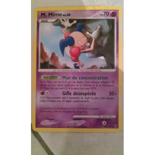 Carte Pokemon : M.Mime 70pv - Platine "Vainqueurs Supremes"