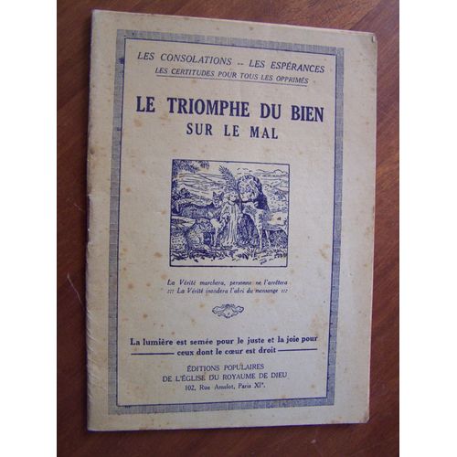 Le Triomphe Du Bien Sur Le Mal