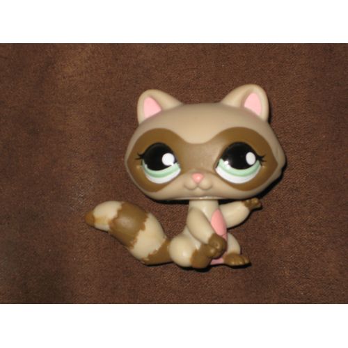 Petshop Raton Laveur Ventre Rose