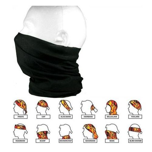 Cagoule Bandana Foulard Masque En Microfibre Parfait Pour Moto Scooter Contre Le Froid Vent