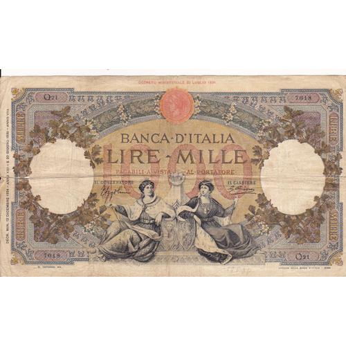 1000 Lire Italie