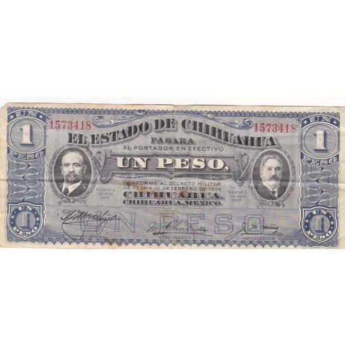 1 Peso De Chihuahua