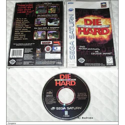 Die Hard Trilogie Saturn Version Us