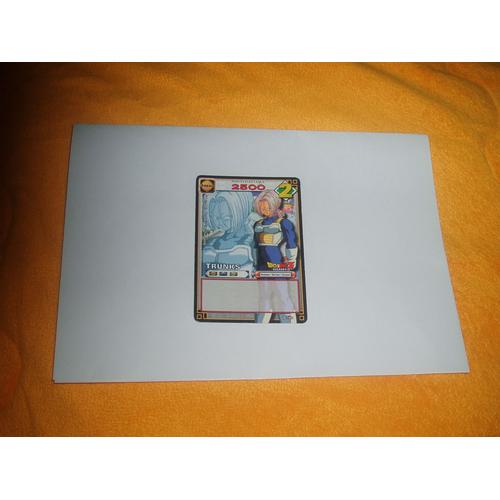 Carte Dragon Ball Z Cartes A Jouer Et A Collectionner / Super / Trunks Point D'attaque 2500 D-159 . / Francais.