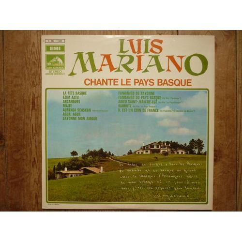 Chante Le Pays Basque : La Fete Basque, Ezim Aztu, Arcangues, Maite, Aurtxoa Seaskan, Agur, Bayonne Mon Amour, Fandango De Bayonne, Adieu Saint-Jean-De-Luz, Biarritz...