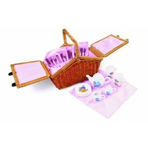 Small Foot Company - 2020976 - Jeu D'imitation - Cuisine - Panier De Pique-Nique - Romantique