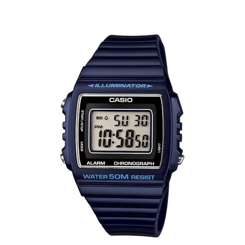 Montre Mixte Bleue Vintage En Résine Casio