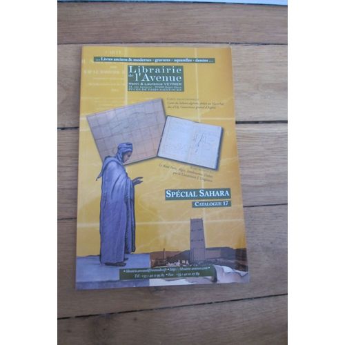 Catalogue Librairie Veyrier Sur Le Sahara