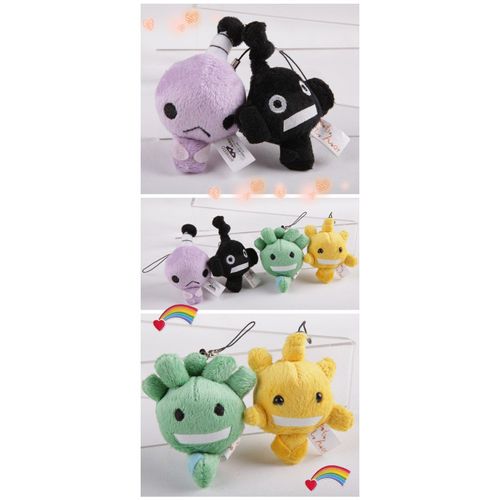 Lot De Bijoux 4 Pièces Déguisement Porte Clé Strap Décoration Sac Peluche Cladosporium Moyashimon Chrysogenum Téléphone Portable L.Yogurti A. Oryaze Bijoux