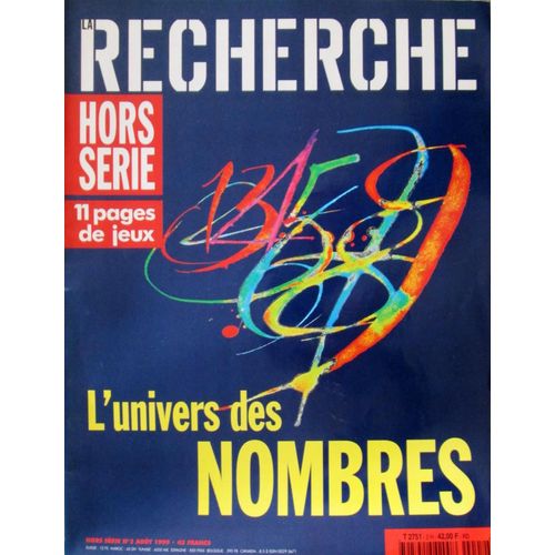 La Recherche Hors-Série N° 2 : L'univers Des Nombres