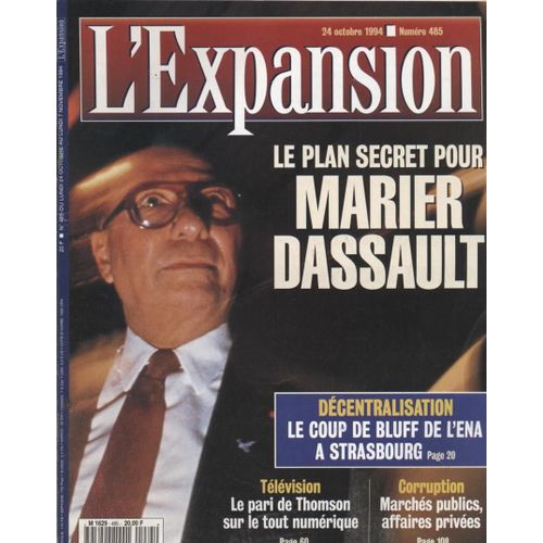 L'expansion   N°485   24 Octobre 1994: Dassault