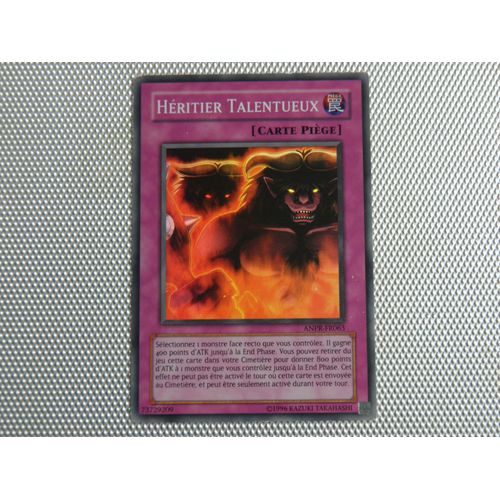 Yu-Gi-Oh - Héritier Talentueux - Anpr-Fr063 - Super Rare