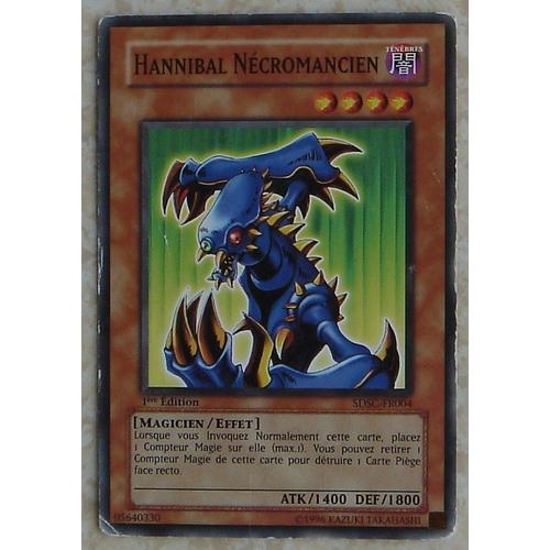 Carte Yu-Gi-Oh Hannibal Nécromancien Sdsc-Fr004 - 1ère Édition - Magicien/Effet