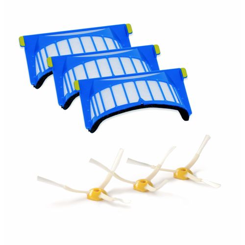 iRobot Roomba ACC231 - Kit d'accessoires - pour robot aspirateur - pour Roomba 53X, 60X, 61X, 641, 65X, 676, 68X, 69X, 77X, 86X, 87X, 88X, 89X, 96X, 980, Pet 565