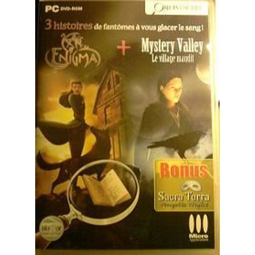 Objets Cachés Coffret 3 Jeux Pc : Age Of Enigma + Mystery Valley + Sacra Terra