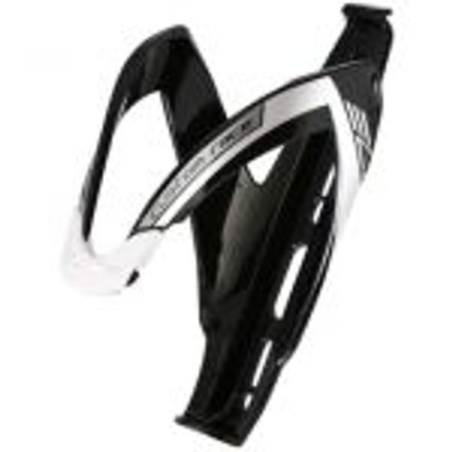 Porte-Bidon Custom Race - Noir Brillant/Blanc