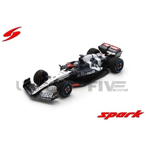 Spark 1/43 S8920 Alpha Tauri At04 - Belgium Gp 2023 (D. Ricciardo) Diecast Modelcar-Spark