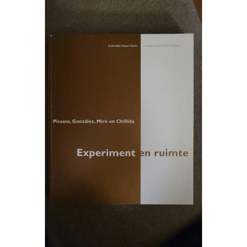 Picasso Gonzalez Miro En Chillida Experiment En Ruimte